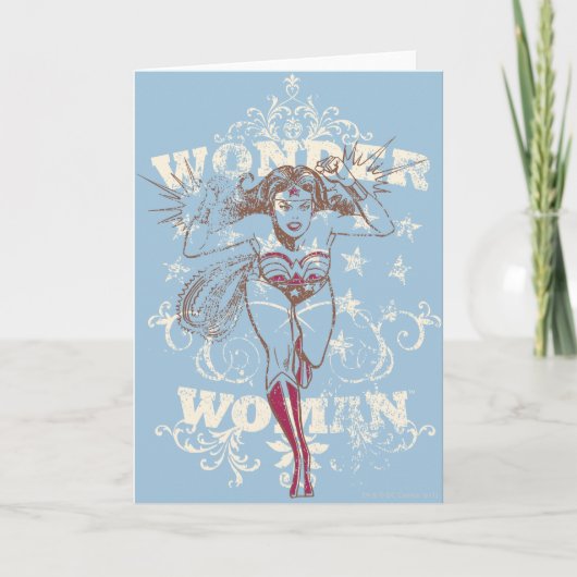 Wonder Woman Pow Karte (Vorderseite)