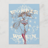Wonder Woman Pow Postkarte (Vorderseite)
