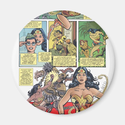 Wonder Woman Princess Diana Magnet (Vorne)