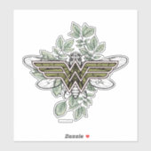Wonder Woman Queen Bee Logo Aufkleber (Blatt)