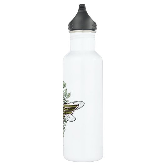 Wonder Woman Queen Bee Logo Trinkflasche (Rechts)