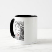 Wonder Woman Red Lips Tasse (Vorderseite Links)