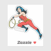 Wonder Woman Red Outfit Aufkleber (Blatt)
