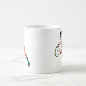 Wonder Woman Red Outfit Kaffeetasse (Mittel)