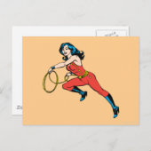 Wonder Woman Red Outfit Postkarte (Vorne/Hinten)