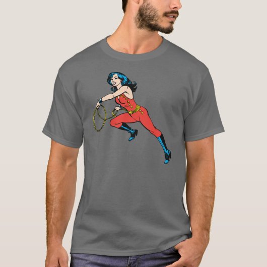 Wonder Woman Red Outfit T-Shirt (Vorderseite)