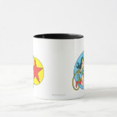 Wonder Woman Red Star Tasse (Zentrum)