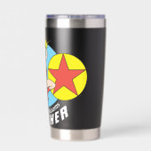 Wonder Woman Red Star Teacher Thermobecher (Rückseite)