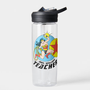 Wonder Woman Red Star Teacher Trinkflasche