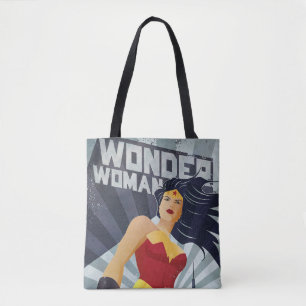 Wonder Woman Retro City Sonnenstrahl Tasche