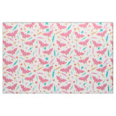 Wonder Woman Rosa Logo und Blitzmuster Stoff (Fat Quarter (45,7 x 55,9 cm))