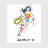 Wonder Woman Run Aufkleber (Blatt)