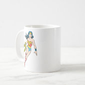 Wonder Woman Run Kaffeetasse (Vorderseite Links)