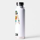 Wonder Woman Run | Name hinzufügen Trinkflasche (Links)