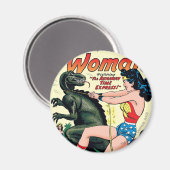 Wonder Woman Runaway Time Express Magnet (Vorderseite/Rückseite)