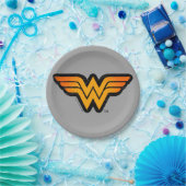 Wonder Woman | Saisonal Inspiriert Logo Pappteller (Party)