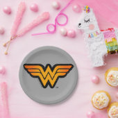 Wonder Woman | Saisonal Inspiriert Logo Pappteller (Party)