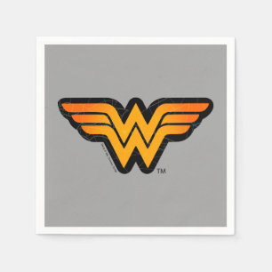 Wonder Woman Saisonal Inspiriert Logo Serviette