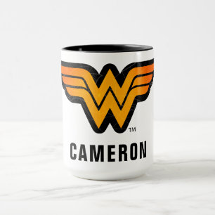 Wonder Woman Saisonales Logo Tasse