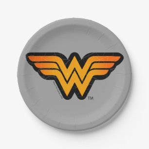 Wonder Woman  Seasonal  Logo Pappteller