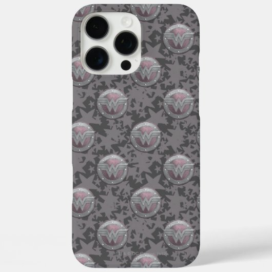 Wonder Woman Shield Pattern Case-Mate iPhone Hülle (Rückseite)