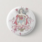 Wonder Woman Shooting Stars Button (Vorderseite)