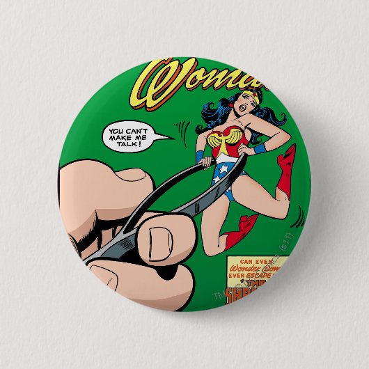 Wonder Woman Shrinking Formel Button (Vorderseite)