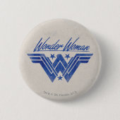 Wonder Woman Stacks Symbol Button (Vorderseite)