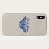 Wonder Woman Stacks Symbol Case-Mate iPhone Hülle (Rückseite (Horizontal))