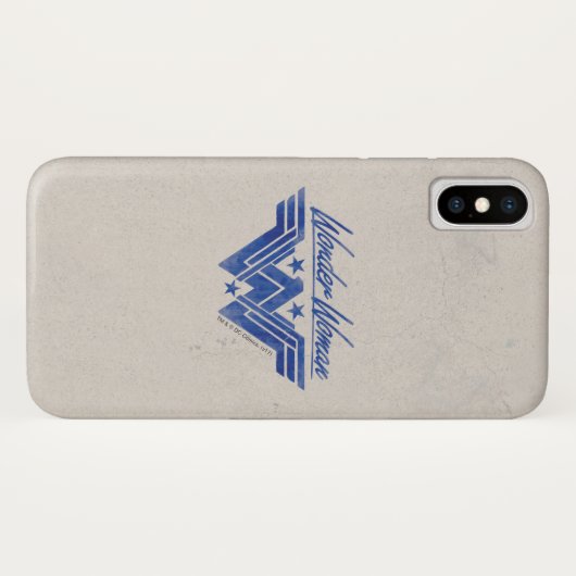 Wonder Woman Stacks Symbol Case-Mate iPhone Hülle (Rückseite (Horizontal))