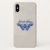 Wonder Woman Stacks Symbol Case-Mate iPhone Hülle (Rückseite)