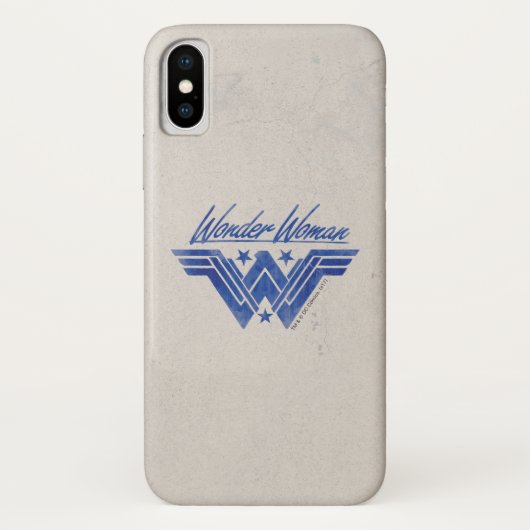 Wonder Woman Stacks Symbol Case-Mate iPhone Hülle (Rückseite)