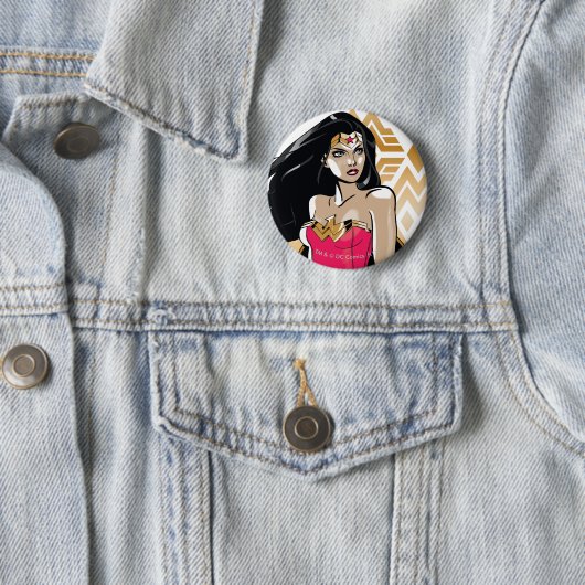 Wonder Woman Stärke Button (Beispiel)