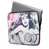 Wonder Woman Stärke & Power Laptopschutzhülle (Vorderseite Links)