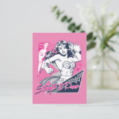 Wonder Woman Stärke & Power Postkarte (Stehend Vorderseite)