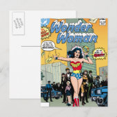 Wonder Woman Starring Pat Carbine Postkarte (Vorne/Hinten)