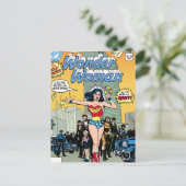 Wonder Woman Starring Pat Carbine Postkarte (Stehend Vorderseite)