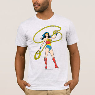 Wonder Woman Stehend mit Lasso T-Shirt