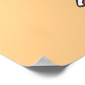 Wonder Woman Stehend Poster (Ecke)