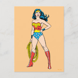 Wonder Woman Stehend Postkarte