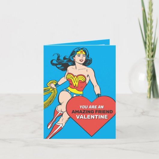 Wonder Woman Super Friend | Valentinstag (Vorderseite)