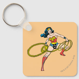 Wonder Woman Swinging Lasso rechts Schlüsselanhänger