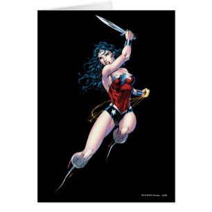 Wonder Woman Swinging Sword