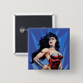 Wonder Woman & Sword Button (Vorne & Hinten)