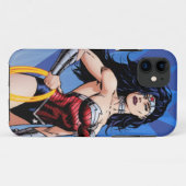 Wonder Woman & Sword Case-Mate iPhone Hülle (Rückseite (Horizontal))