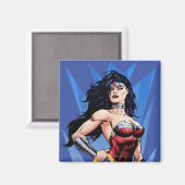 Wonder Woman & Sword Magnet (Vorderseite/Rückseite)