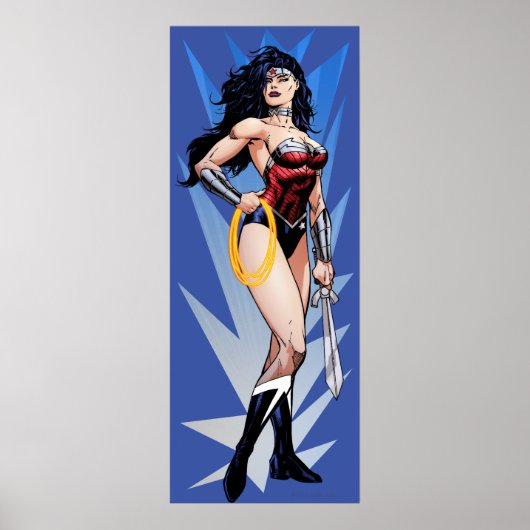 Wonder Woman & Sword Poster (Vorne)