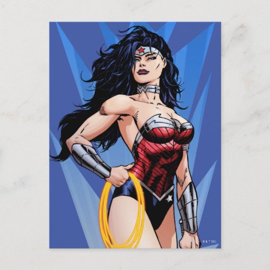 Wonder Woman & Sword Postkarte (Vorderseite)