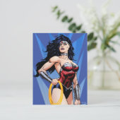 Wonder Woman & Sword Postkarte (Stehend Vorderseite)