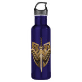 Wonder Woman Symbol With Sword of Justice Trinkflasche (Vorderseite)